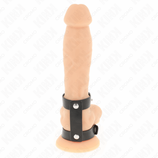 KINK - ANILLO PENE DOBLE POLIPIEL AJUSTABLE - Imagen 4
