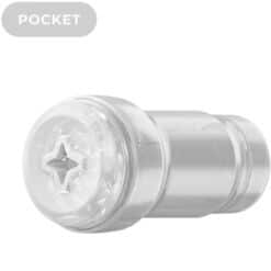 KIIROO - FEEL POCKET STROKER CRYSTAL BY KIIROO TRANSPARENTE