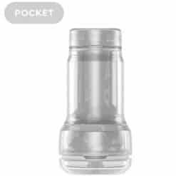 KIIROO - FEEL POCKET STROKER CRYSTAL BY KIIROO TRANSPARENTE - piKanteo | Despierta tu lado más piKante
