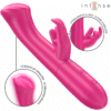 INTENSE - JULIETA VIBRADOR RABBIT 18,6 CM 10 VIBRACIONES ROSA - piKanteo | Despierta tu lado más piKante