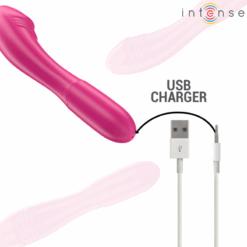 INTENSE - BELINDA VIBRADOR 19 CM FLEXIBLE 10 VIBRACIONES ROSA - piKanteo | Despierta tu lado más piKante