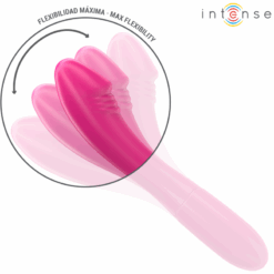 INTENSE - BELINDA VIBRADOR 19 CM FLEXIBLE 10 VIBRACIONES ROSA - piKanteo | Despierta tu lado más piKante