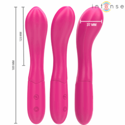 Alternative view of INTENSE - LISETTE VIBRADOR 19 CM FLEXIBLE 10 VIBRACIONES ROSA