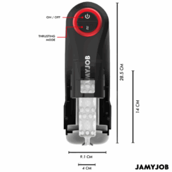 JAMYJOB - GRAVITY MASTURBADOR VAGINA AUTOMÁTICO 5 MODOS DE EMPUJE Y EFECTO SONIDO - piKanteo | Despierta tu lado más piKante