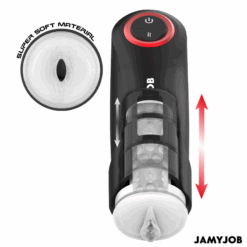 Alternative view of JAMYJOB - GRAVITY MASTURBADOR VAGINA AUTOMÁTICO 5 MODOS DE EMPUJE Y EFECTO SONIDO