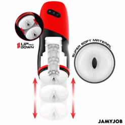 Alternative view of JAMYJOB - XPEED MASTURBADOR VAGINA AUTOMÁTICO 5 MODOS DE EMPUJE Y EFECTO SONIDO