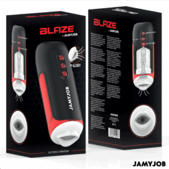 JAMYJOB - BLAZE MASTURBADOR BOCA AUTOMÁTICO 5 MODOS ONDAS ESTIMULADORAS Y VIBRACIÓN - piKanteo | Despierta tu lado más piKante