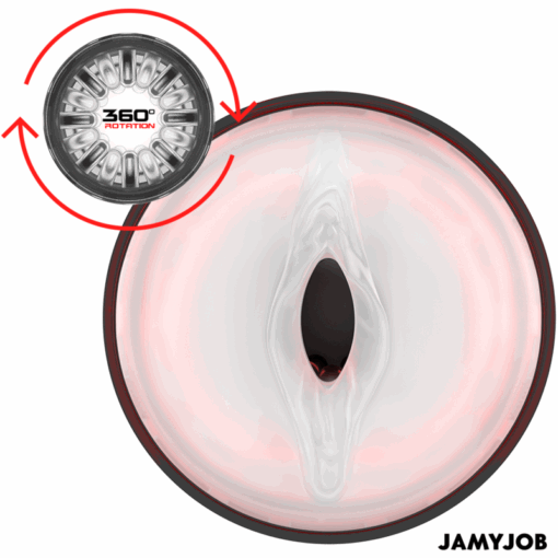 JAMYJOB - CYCLONE MASTURBADOR VAGINA AUTOMÁTICO 10 MODOS ROTACIÓN Y EMPUJE - Imagen 6