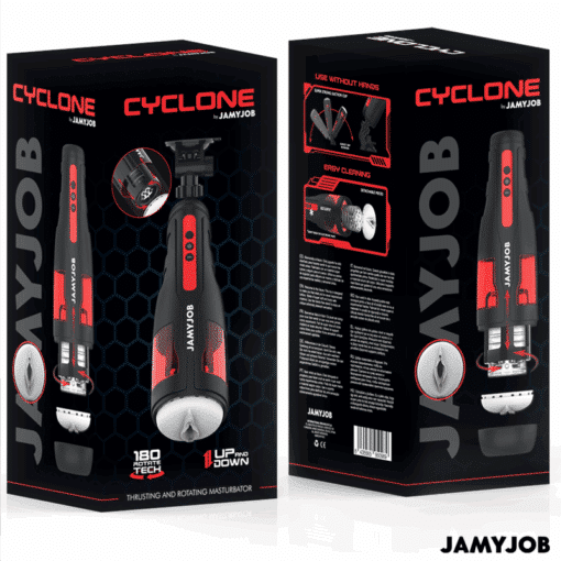 JAMYJOB - CYCLONE MASTURBADOR VAGINA AUTOMÁTICO 10 MODOS ROTACIÓN Y EMPUJE - Imagen 7