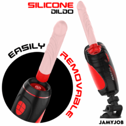JAMYJOB - PYSTON BASE MASTURBADOR AUTOMÁTICO CON DILDO CONTROL REMOTO - piKanteo | Despierta tu lado más piKante