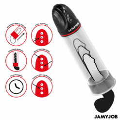 Alternative view of JAMYJOB - XPAND BOMBA AUTOMÁTICA 3 NIVELES DE ONDAS ESTIMULADORAS GRIS