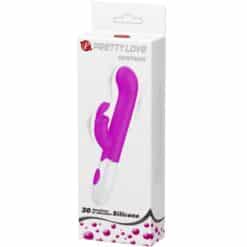PRETTY LOVE - CENTAUR VIBRADOR RABBIT 30 MODOS DE VIBRACIÓN MORADO - piKanteo | Despierta tu lado más piKante