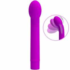 Alternative view of PRETTY LOVE - LOGAN VIBRADOR PUNTO G 10 VIBRACIONES MORADO
