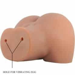 CRAZY BULL - MILA TRASERO VIBRADOR CON VAGINA Y ANO REALÍSTICO NATURAL CONTROL REMOTO - piKanteo | Despierta tu lado más piKante