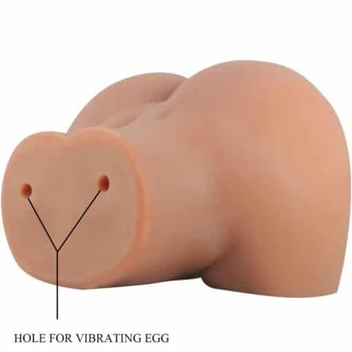 CRAZY BULL - MILA TRASERO VIBRADOR CON VAGINA Y ANO REALÍSTICO NATURAL CONTROL REMOTO - Imagen 8