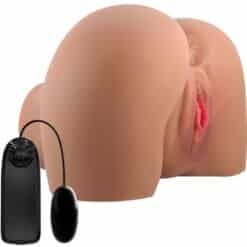 CRAZY BULL - MILA TRASERO VIBRADOR CON VAGINA Y ANO REALÍSTICO NATURAL CONTROL REMOTO - piKanteo | Despierta tu lado más piKante