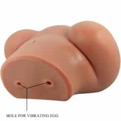 CRAZY BULL - LUNA TRASERO VIBRADOR CON VAGINA Y ANO REALÍSTICO NATURAL CONTROL REMOTO - piKanteo | Despierta tu lado más piKante