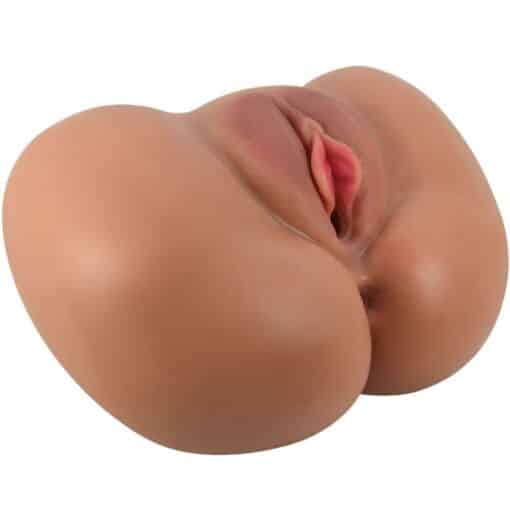 CRAZY BULL - LUNA TRASERO VIBRADOR CON VAGINA Y ANO REALÍSTICO NATURAL CONTROL REMOTO - Imagen 3
