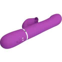 PRETTY LOVE - VIBRADOR & ESTIMULADOR MULTIFUNCIÓN 4 EN 1 MORADO - piKanteo | Despierta tu lado más piKante
