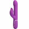 PRETTY LOVE - VIBRADOR & ESTIMULADOR MULTIFUNCIÓN 4 EN 1 MORADO - piKanteo | Despierta tu lado más piKante
