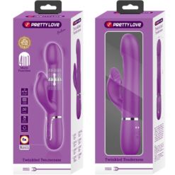 PRETTY LOVE - VIBRADOR & ESTIMULADOR MULTIFUNCIÓN 4 EN 1 MORADO - piKanteo | Despierta tu lado más piKante