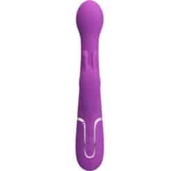 Alternative view of PRETTY LOVE - DEJON VIBRADOR RABBIT MULTIFUNCIÓN 3 EN 1 MORADO