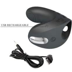 PRETTY LOVE - CAMELIA VIBRADOR DE DEDO 7 VIBRACIONES NEGRO - piKanteo | Despierta tu lado más piKante