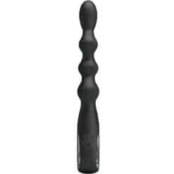 PRETTY LOVE - FEDERER VIBRADOR ANAL 12 VIBRACIONES NEGRO - piKanteo | Despierta tu lado más piKante