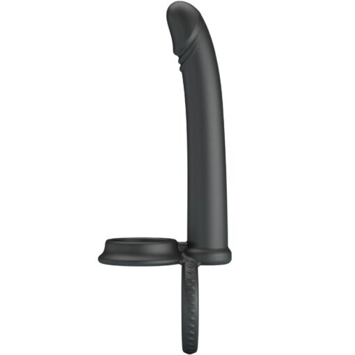 PRETTY LOVE - MOSES ANILLO DOBLE PENE PARA DONLE PENETACIàN NEGRO