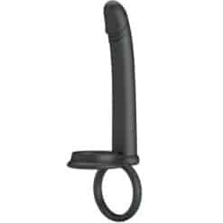 Alternative view of PRETTY LOVE - MOSES ANILLO DOBLE PENE PARA DONLE PENETACIàN NEGRO