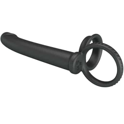PRETTY LOVE - MOSES ANILLO DOBLE PENE PARA DONLE PENETACIàN NEGRO - Imagen 3
