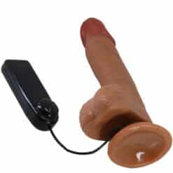 BAILE - CATOBLEPAS VIBRADOR REALÍSTICO 20.6 CM NATURAL CONTROL REMOTO - piKanteo | Despierta tu lado más piKante