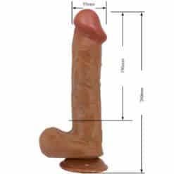 BAILE - BERGRISI DILDO REALÍSTICO 26 CM NATURAL - piKanteo | Despierta tu lado más piKante