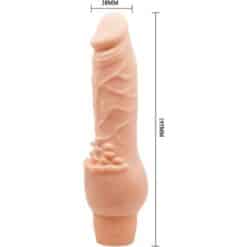BAILE - BARBARA VIBRADOR REALÍSTICO 19.5 CM NATURAL - piKanteo | Despierta tu lado más piKante