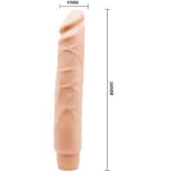 BAILE - JACK VIBRADOR REALÍSTICO 26 CM NATURAL - piKanteo | Despierta tu lado más piKante