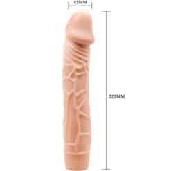 BAILE - BOB VIBRADOR REALÍSTICO 22.5 CM NATURAL - piKanteo | Despierta tu lado más piKante