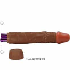BAILE - BOB VIBRADOR REALÍSTICO 22.5 CM MULATO - piKanteo | Despierta tu lado más piKante