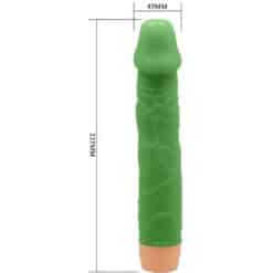 BAILE - BILL VIBRADOR REALÍSTICO 22.5 CM VERDE - piKanteo | Despierta tu lado más piKante