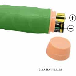BAILE - BILL VIBRADOR REALÍSTICO 22.5 CM VERDE - piKanteo | Despierta tu lado más piKante