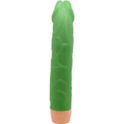 BAILE - BILL VIBRADOR REALÍSTICO 22.5 CM VERDE - piKanteo | Despierta tu lado más piKante