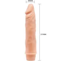 BAILE - DWARF VIBRADOR REALÍSTICO 21 CM NATURAL - piKanteo | Despierta tu lado más piKante