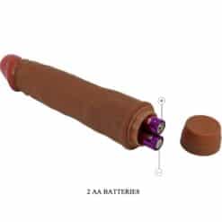 BAILE - DWARF VIBRADOR REALÍSTICO 21 CM MULATO - piKanteo | Despierta tu lado más piKante