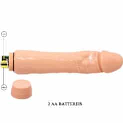 BAILE - DYBBUK VIBRADOR REALÍSTICO 24 CM NATURAL - piKanteo | Despierta tu lado más piKante