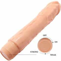 BAILE - DYBBUK VIBRADOR REALÍSTICO 24 CM NATURAL - piKanteo | Despierta tu lado más piKante