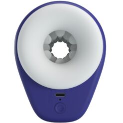 Alternative view of PRETTY LOVE - DJ LADY MASTURBADOR MASCULINO CON VIBRACIÓN 5 CONFIGURACIONES MORADO