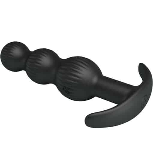 PRETTY LOVE - SIDNEY VIBRADOR ANAL 10 VIBRACIONES NEGRO - Imagen 5