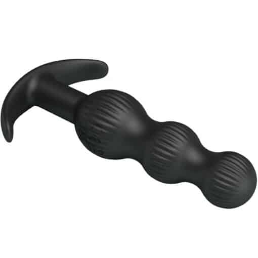 PRETTY LOVE - SIDNEY VIBRADOR ANAL 10 VIBRACIONES NEGRO - Imagen 6