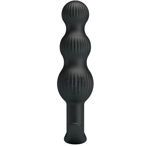 PRETTY LOVE - SIDNEY VIBRADOR ANAL 10 VIBRACIONES NEGRO - Imagen 3