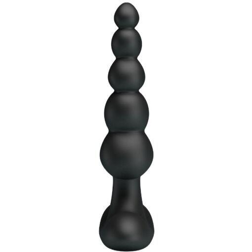 PRETTY LOVE - CORBAN VIBRADOR ANAL 10 VIBRACIONES NEGRO - Imagen 3