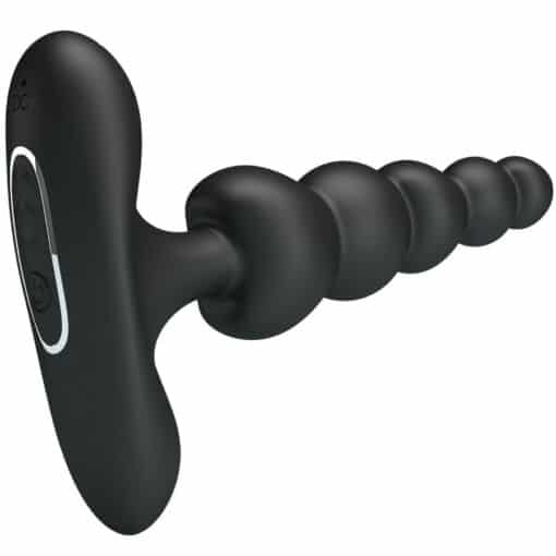 PRETTY LOVE - CORBAN VIBRADOR ANAL 10 VIBRACIONES NEGRO - Imagen 5